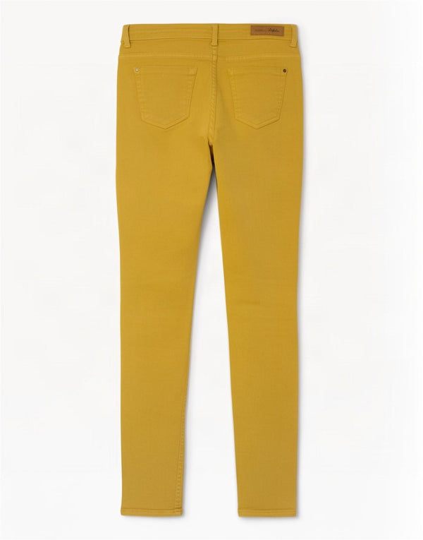 Jeans skinny Trafaluc da donna Zara EU 38 Small W28 L30 Giallo