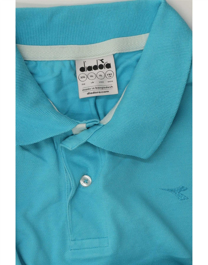 Diadora Polo Hombre XL Azul