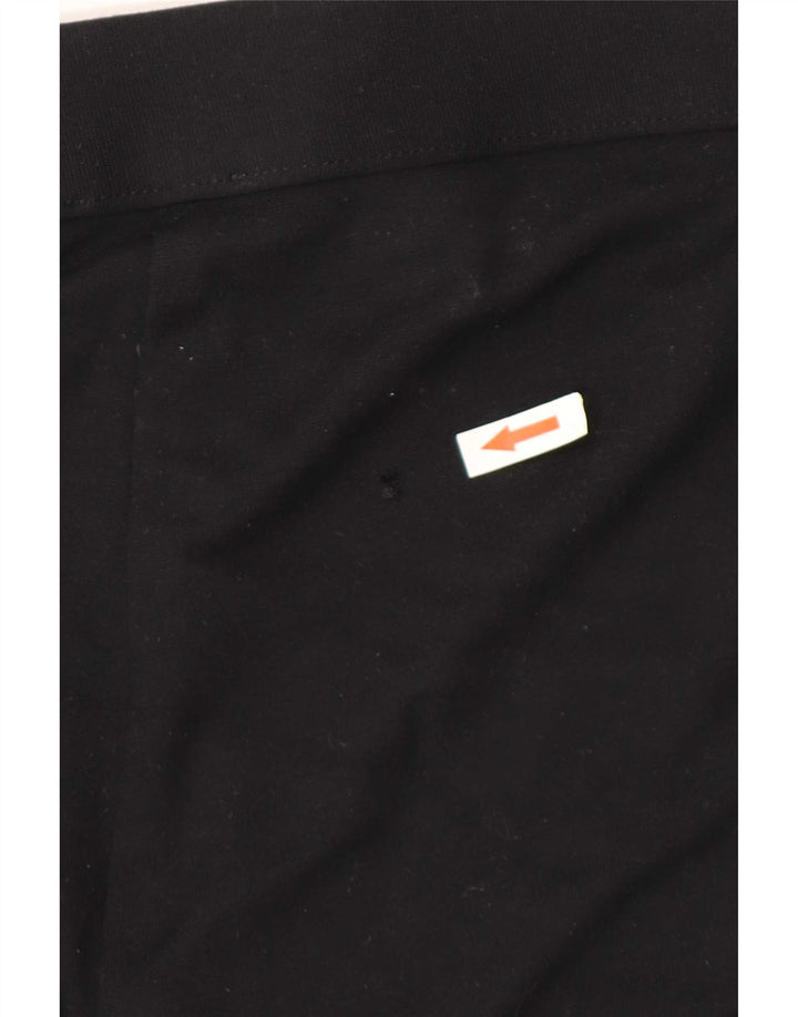 Marks & Spencer Womens Tracksuit Trousers UK 14 Large Black Viscose