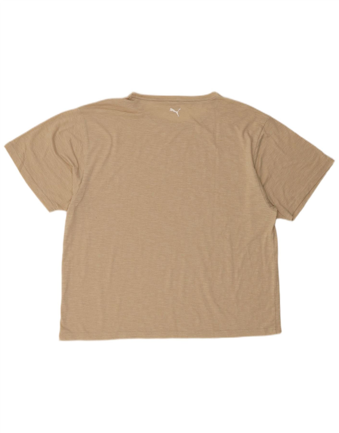 Puma T-Shirt Homme Beige Moucheté Large
