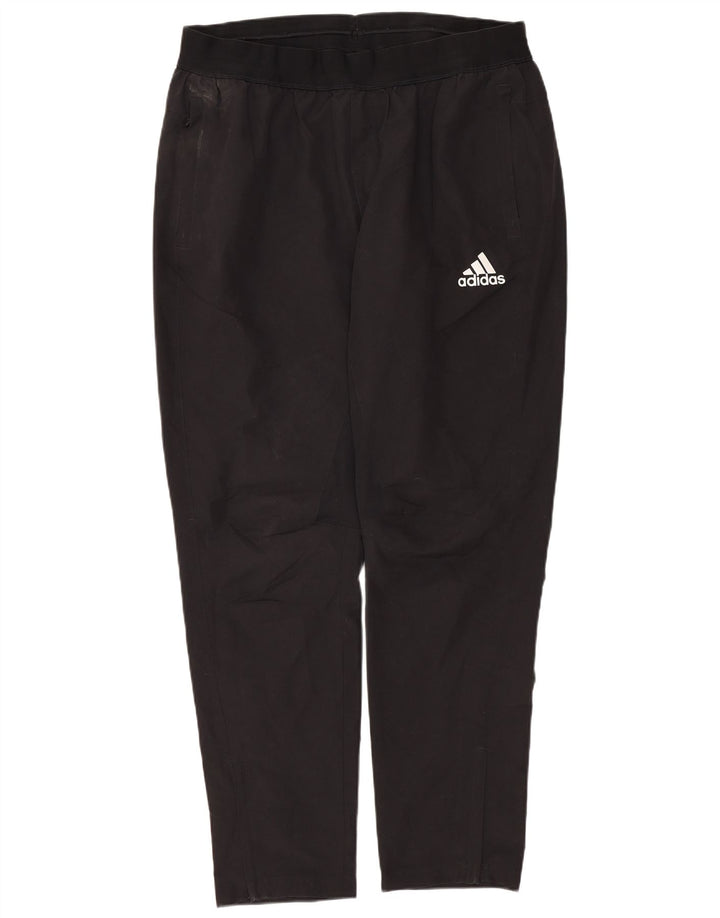 Adidas Mens Tracksuit Trousers Large  Black Polyester