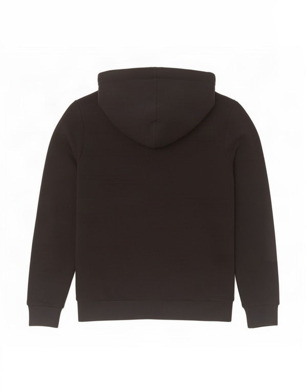 Superdry Grafisk hættetrøje til kvinder UK 12 Medium Sort bomuld