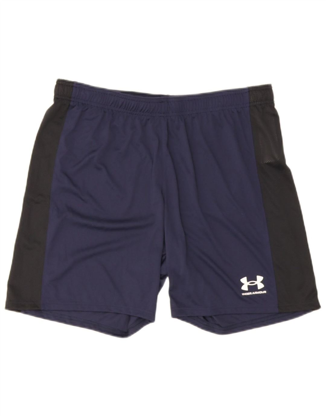 Under Armour Mens Sport Shorts XL Navy Blue Colourblock Polyester