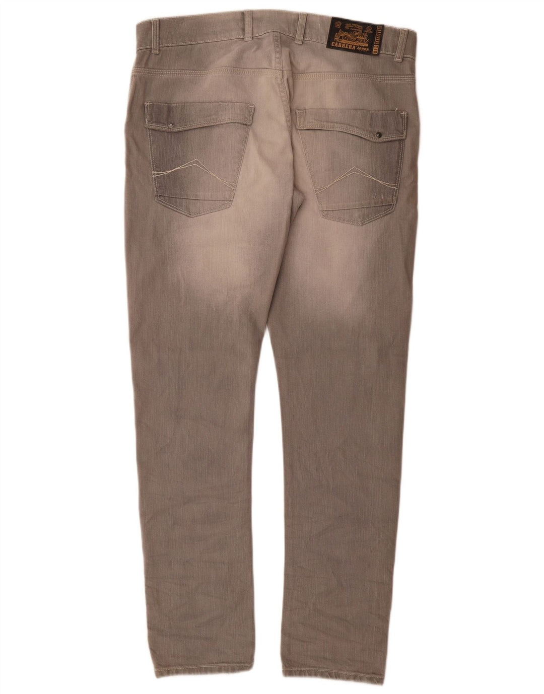 Carrera Mens 717 Slim Jeans W38 L33 Grey Cotton