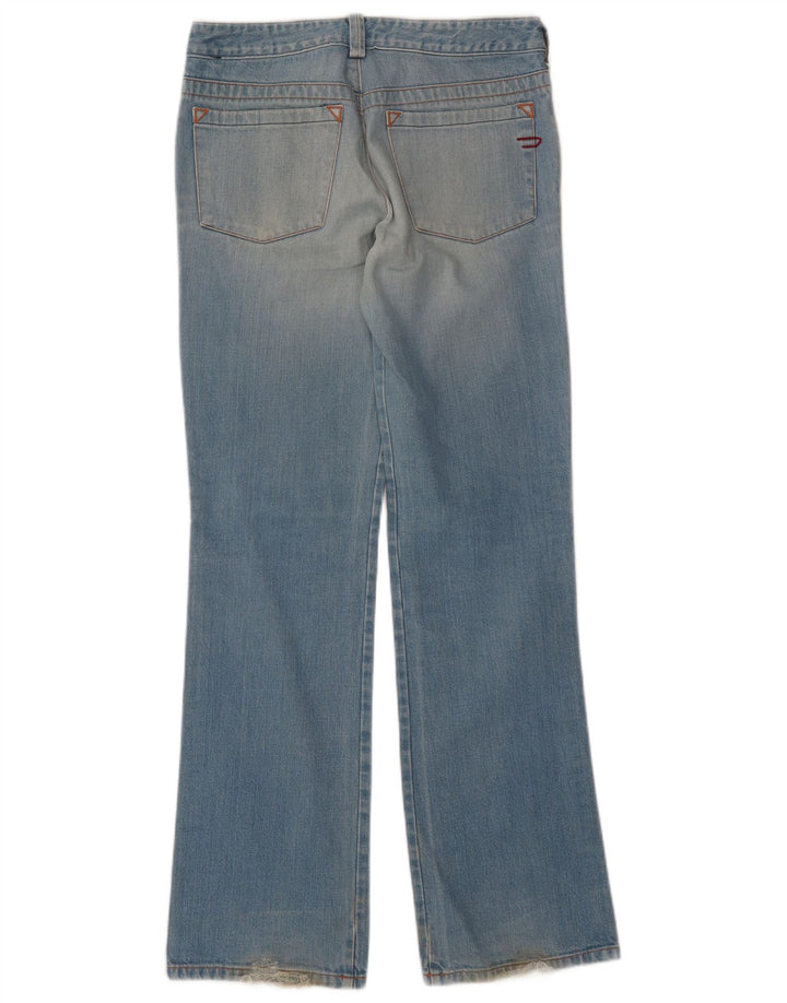 Diesel Womens Bootcut Jeans W32 L34 Blue Cotton