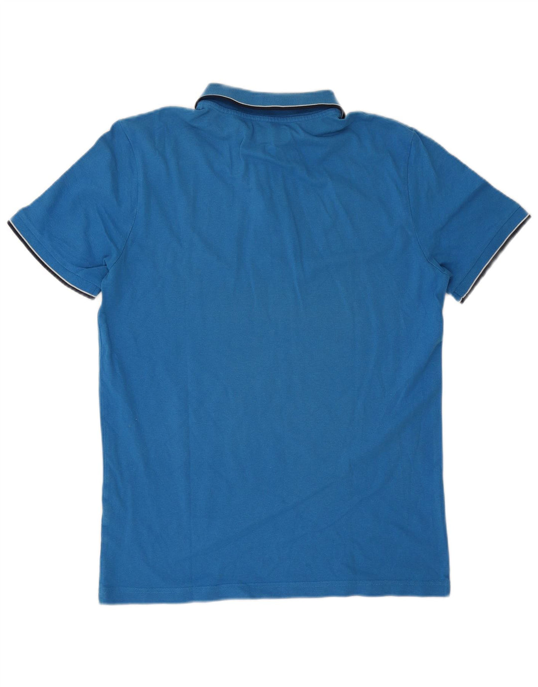 Kappa Polo Homme Large Rayé Bleu