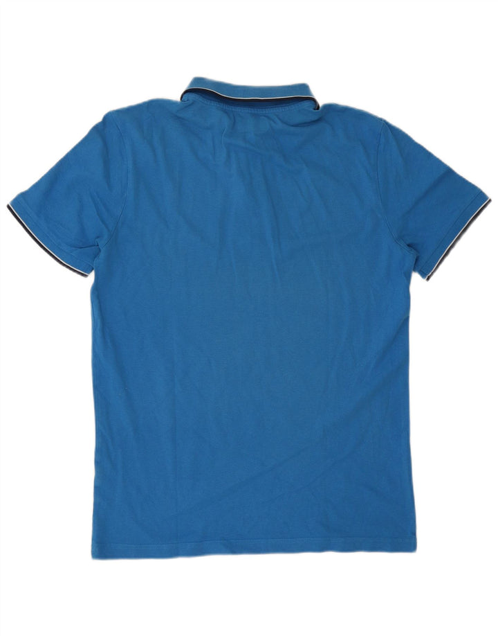 Kappa Polo Homme Large Rayé Bleu