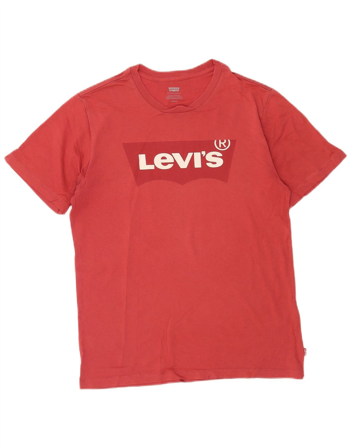 Levi's Mens Graphic T-Shirt Top Small Red