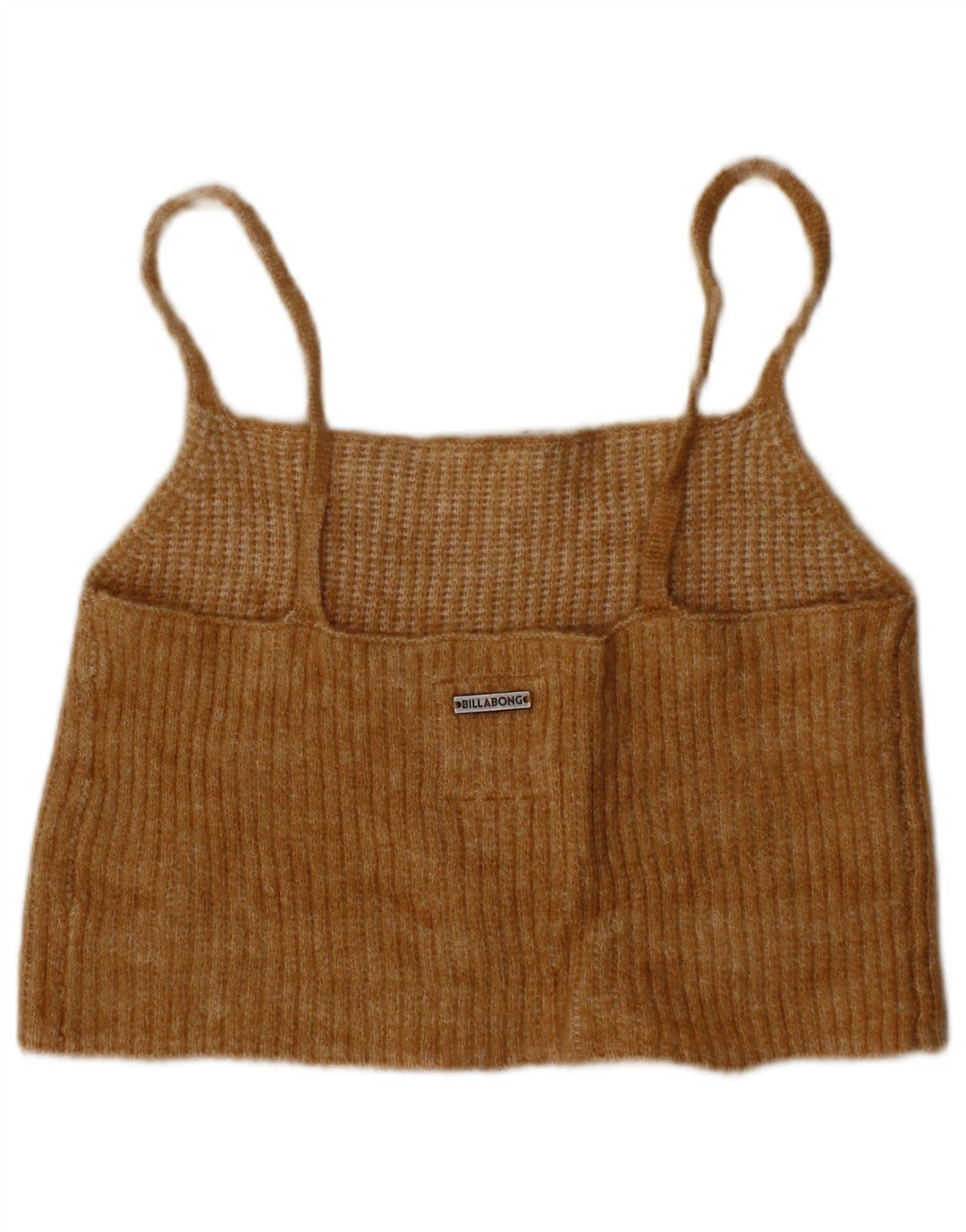 BILLABONG Womens Crop Cami Top UK 8 Small Beige