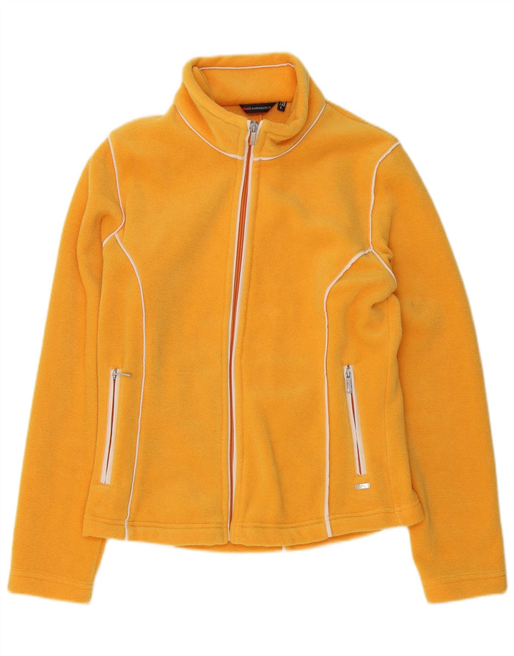 Campagnolo Γυναικείο Fleece Jacket UK 16 Large Yellow Polyester