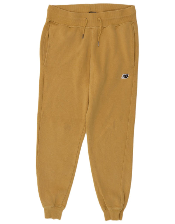Calça de treino feminina New Balance Joggers UK 14 Médio Amarelo
