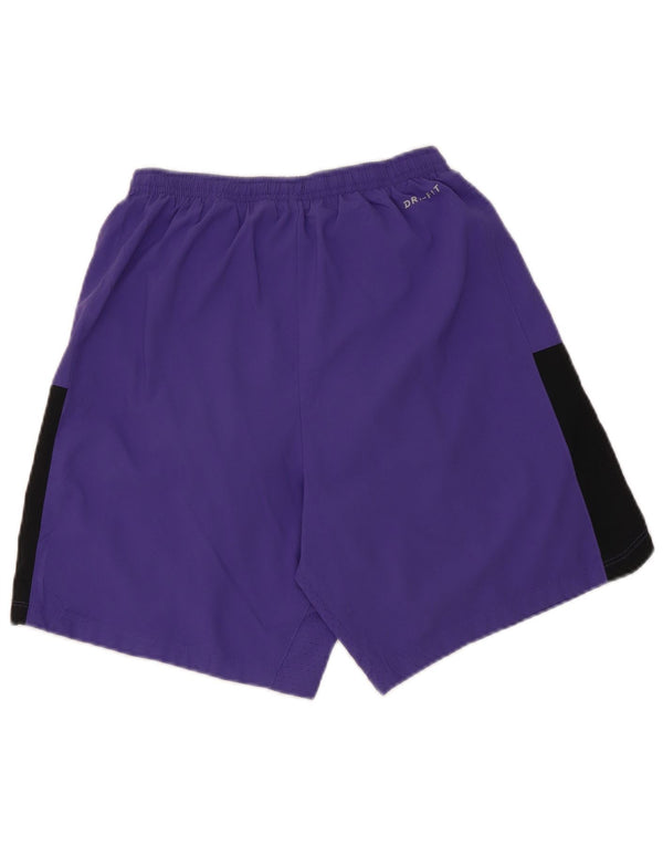 Pantaloncini sportivi Nike da donna UK 10 piccoli poliestere viola