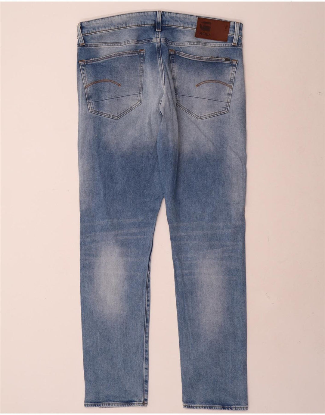 G-Star Mens Slim Jeans  W36 L34 Blue Cotton