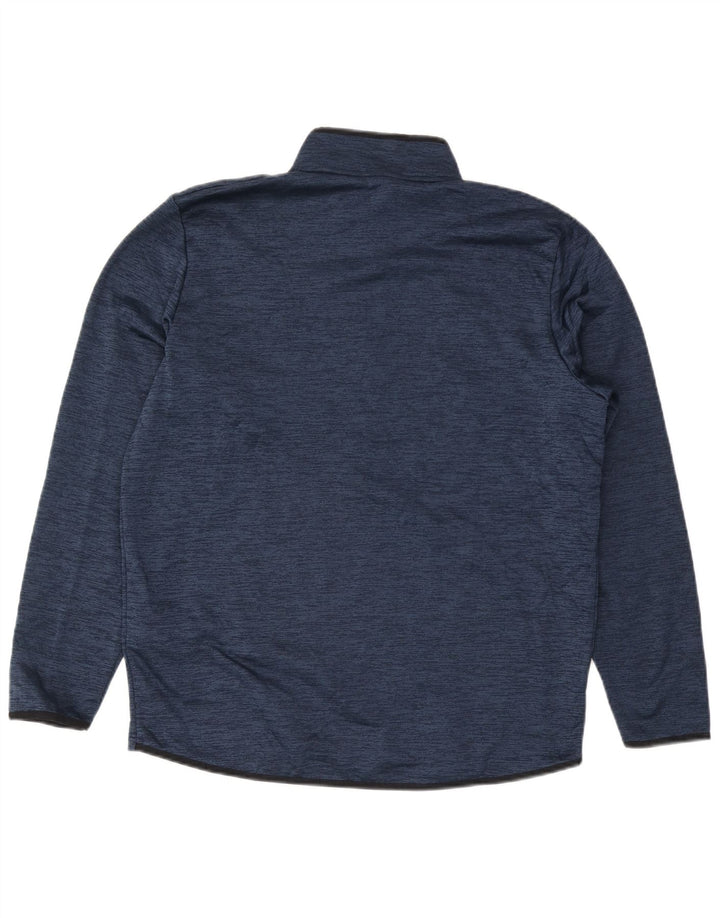 Under Armour Ανδρική φόρμα αθλητικής φόρμας πουλόβερ με λαιμόκοψη με φερμουάρ Top Large Navy Blue Flecked