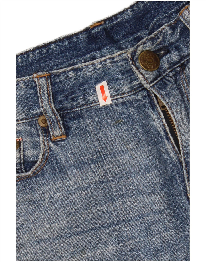 J. CREW Shorts vaqueros para mujer W27 Small Blue Cotton
