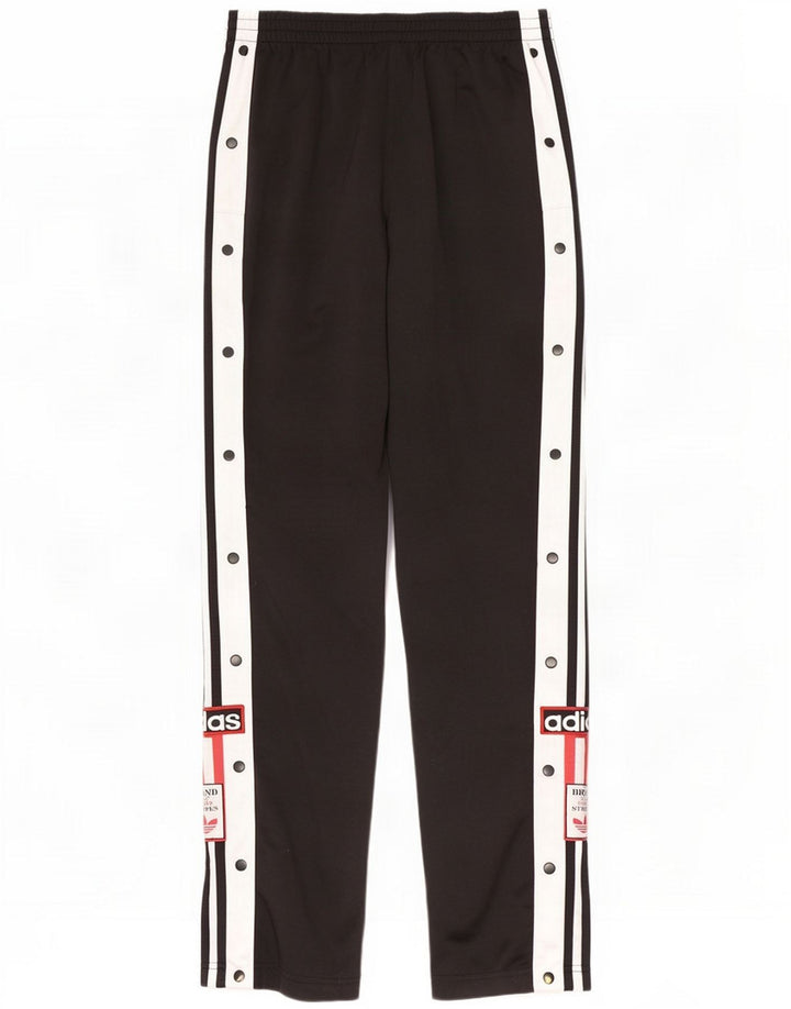 Pantaloni da tuta grafica da uomo Adidas Medium Black Colourblock poliestere