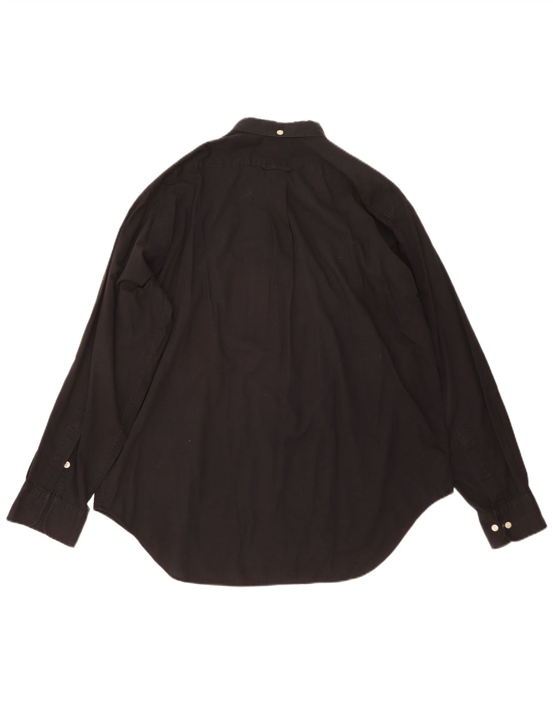 Camicia Rifle da uomo vestibilità comoda in cotone nero medio