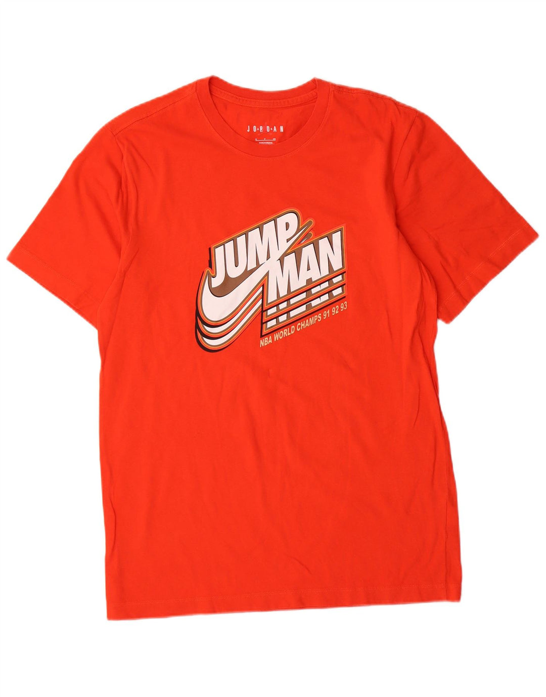Męski T-shirt z grafiką Jordan, mały, czerwony