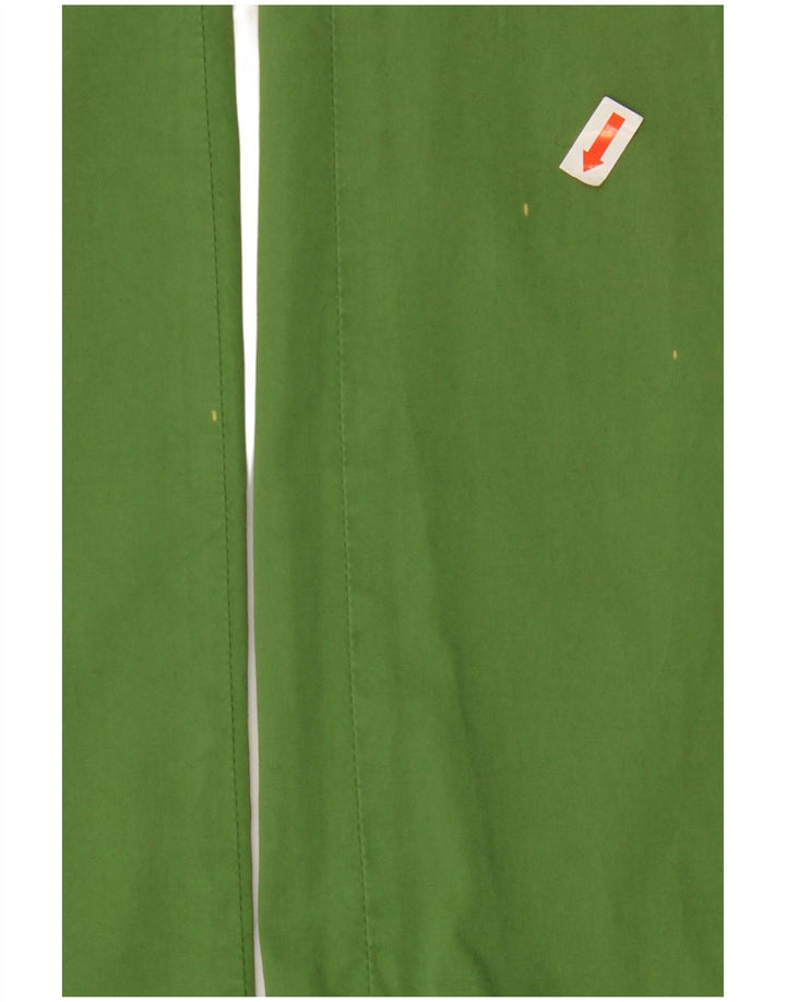 Calça feminina JECKERSON de terno reto W32 L27 algodão verde