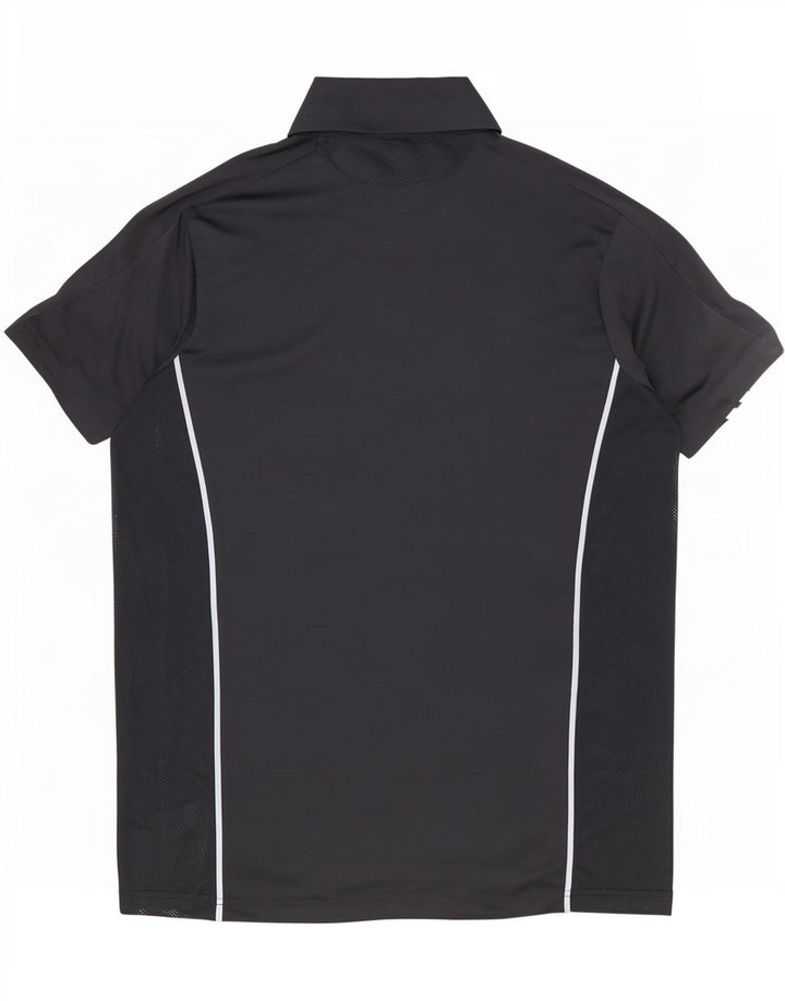 Adidas Mens Clima 365 Polo Shirt Grande Poliéster Preto