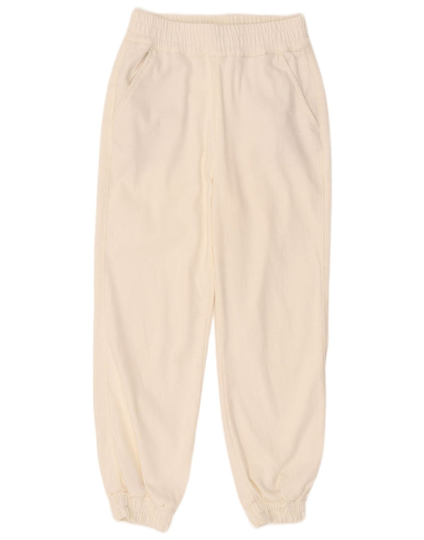 All Saints Pantalon de survêtement pour femme Joggers UK 10 Small Off White