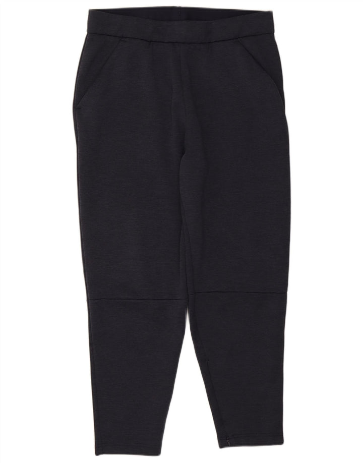 Pantaloni da tuta da uomo Adidas Large in poliestere chiazzato blu navy