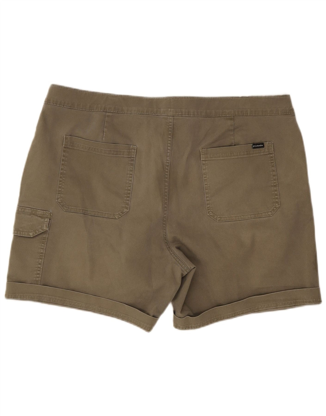 Columbia Herren Active Cargo Shorts W38 XL Khaki Baumwolle