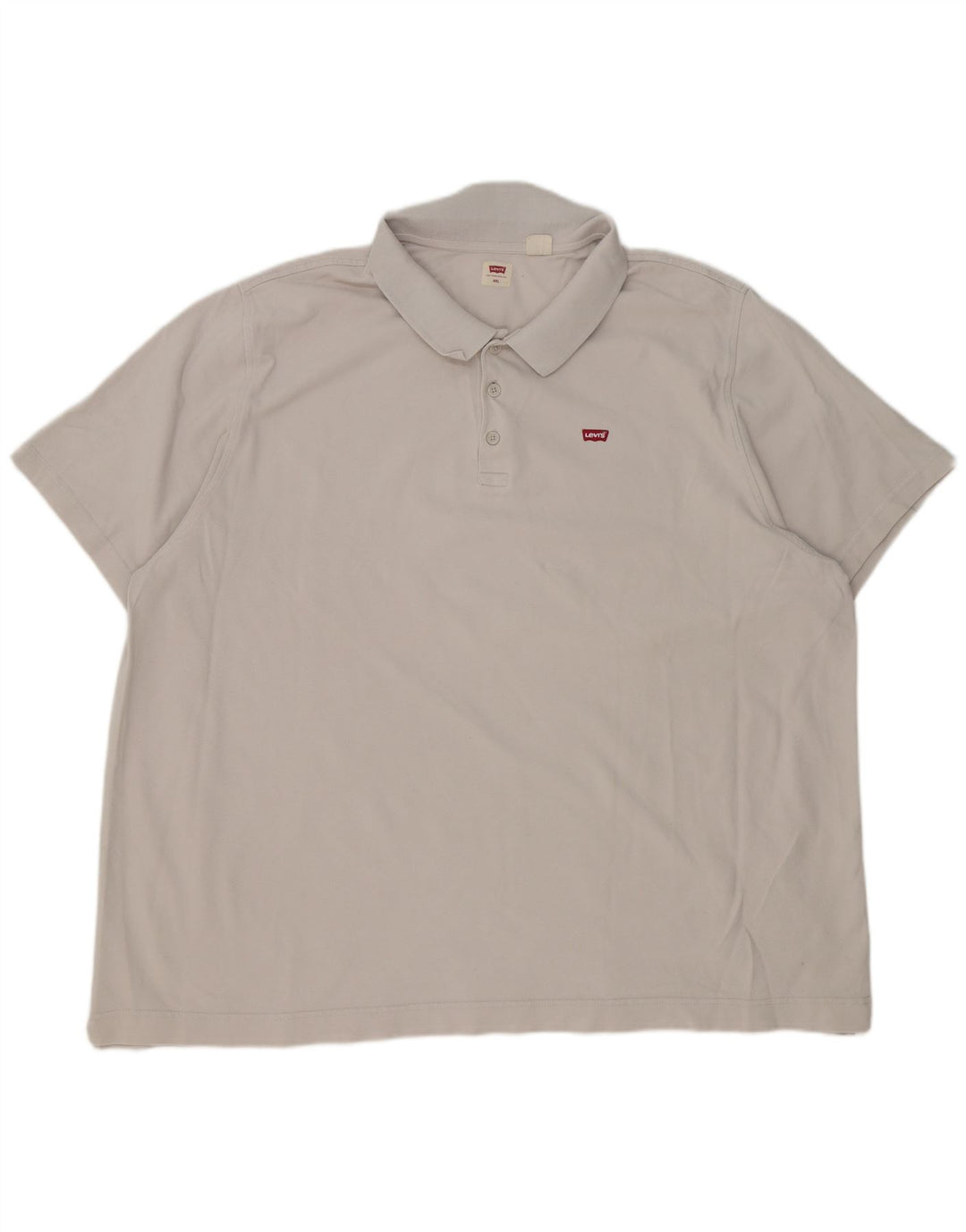 Polo Levi's da uomo 4XL bianco sporco