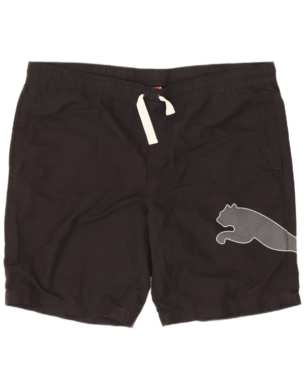 Puma Herren Graphic Sport Shorts XL Schwarz Sport