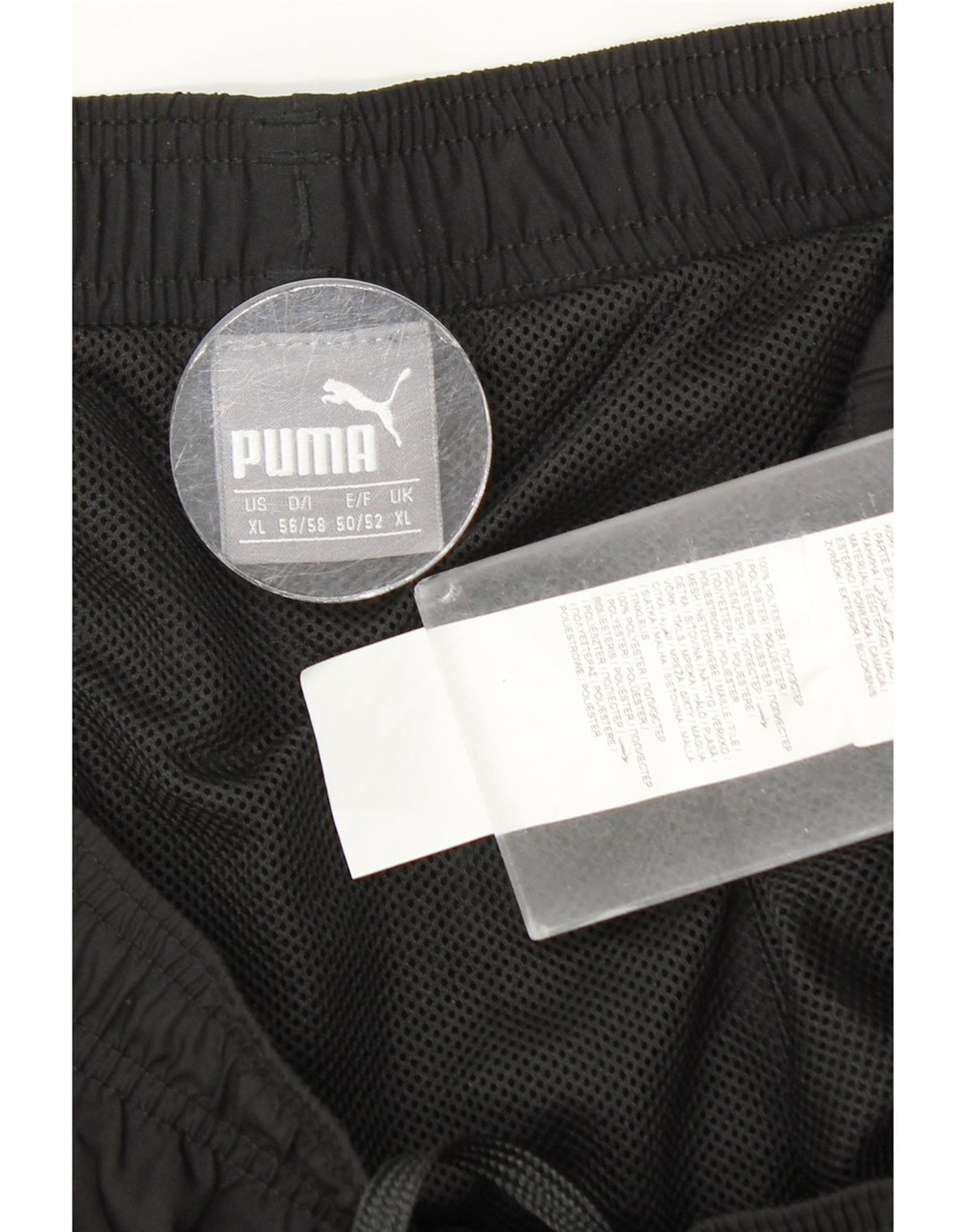 Puma Mens Graphic Sport Shorts XL  Black Polyester