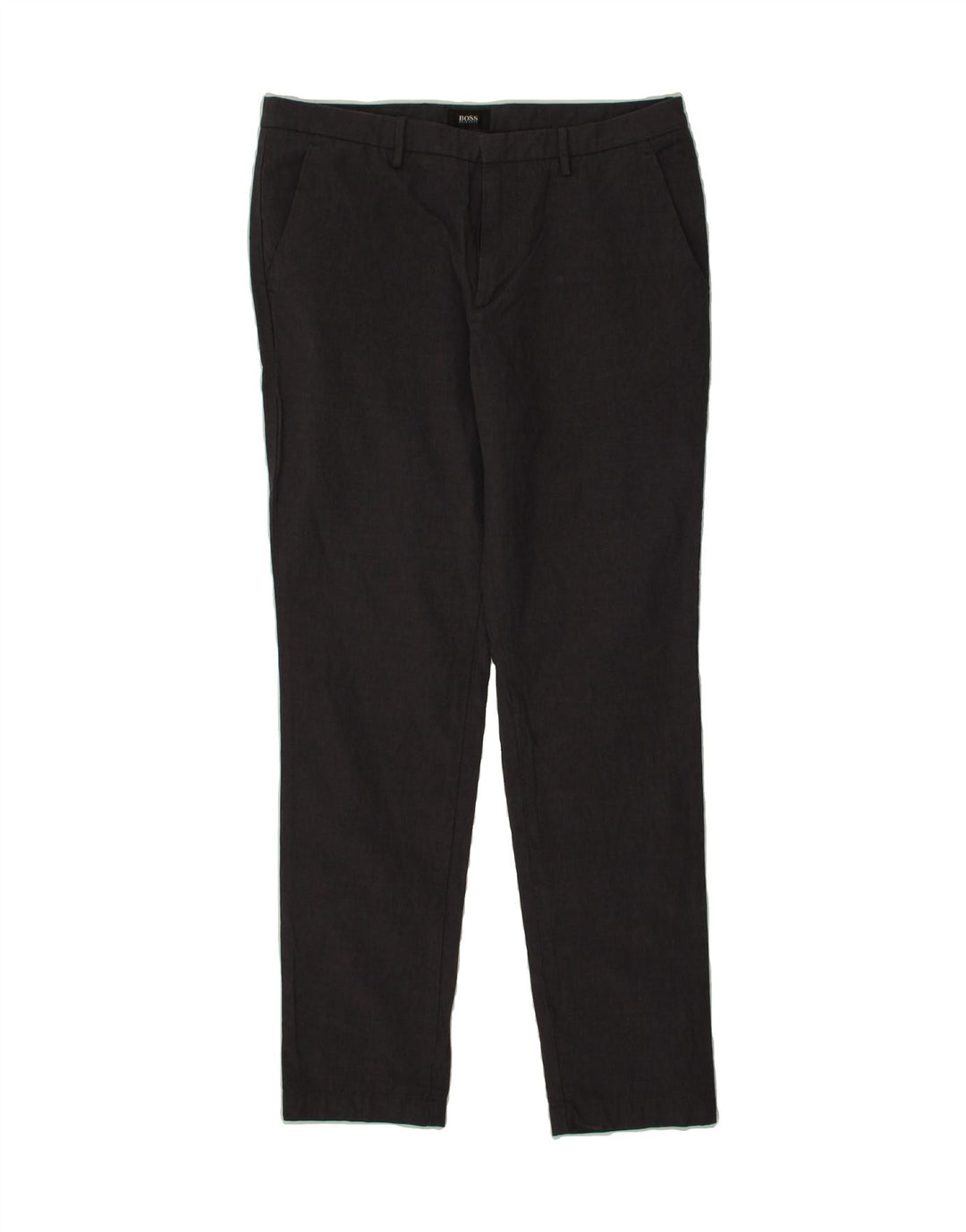 HUGO BOSS Womens Slim Chino Trousers W32 L31 Grey Vintage Hugo Boss and Second-Hand Hugo Boss from Messina Hembry 