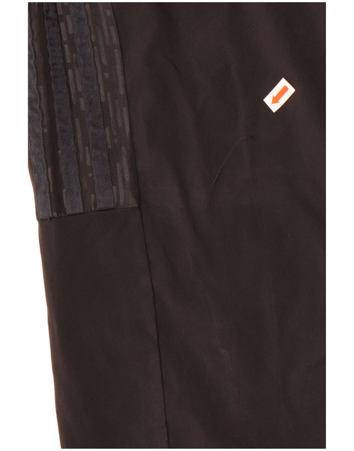 Pantaloni de trening Adidas Climacool pentru baieti 11-12 ani poliester negru
