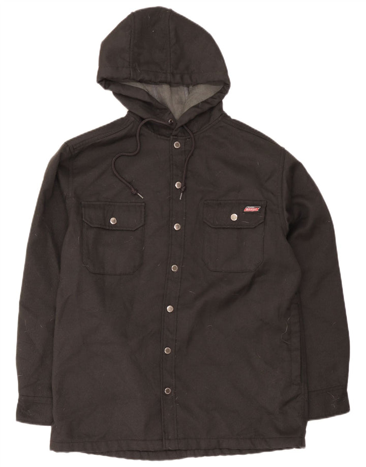 Dickies Giacca utilitaria da uomo con cappuccio UK 38/40 poliestere nero medio