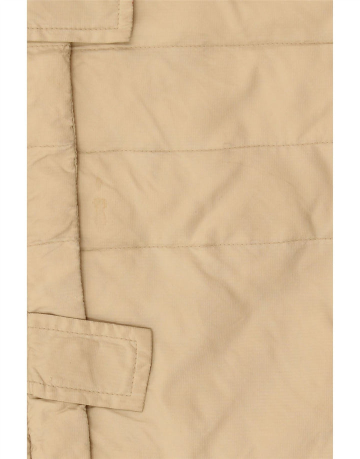 Colmar Damen Wattierte Jacke mit Kapuze IT 44 Medium Beige Polyester