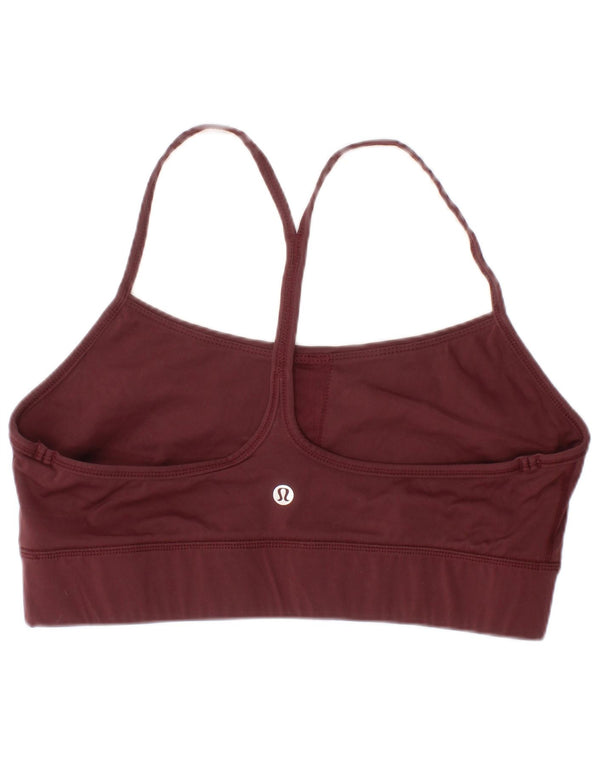 Reggiseno sportivo da donna Lululemon Top grande sportivo bordeaux