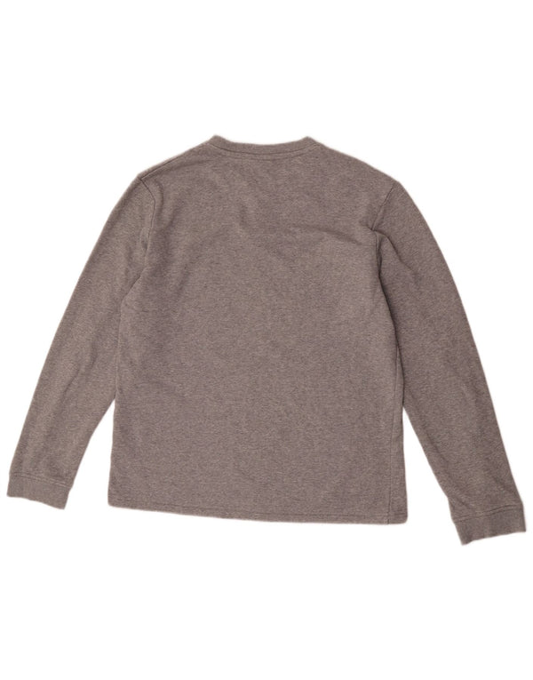 Reebok Mens Sweatshirt Jumper Medium Grey Cotton