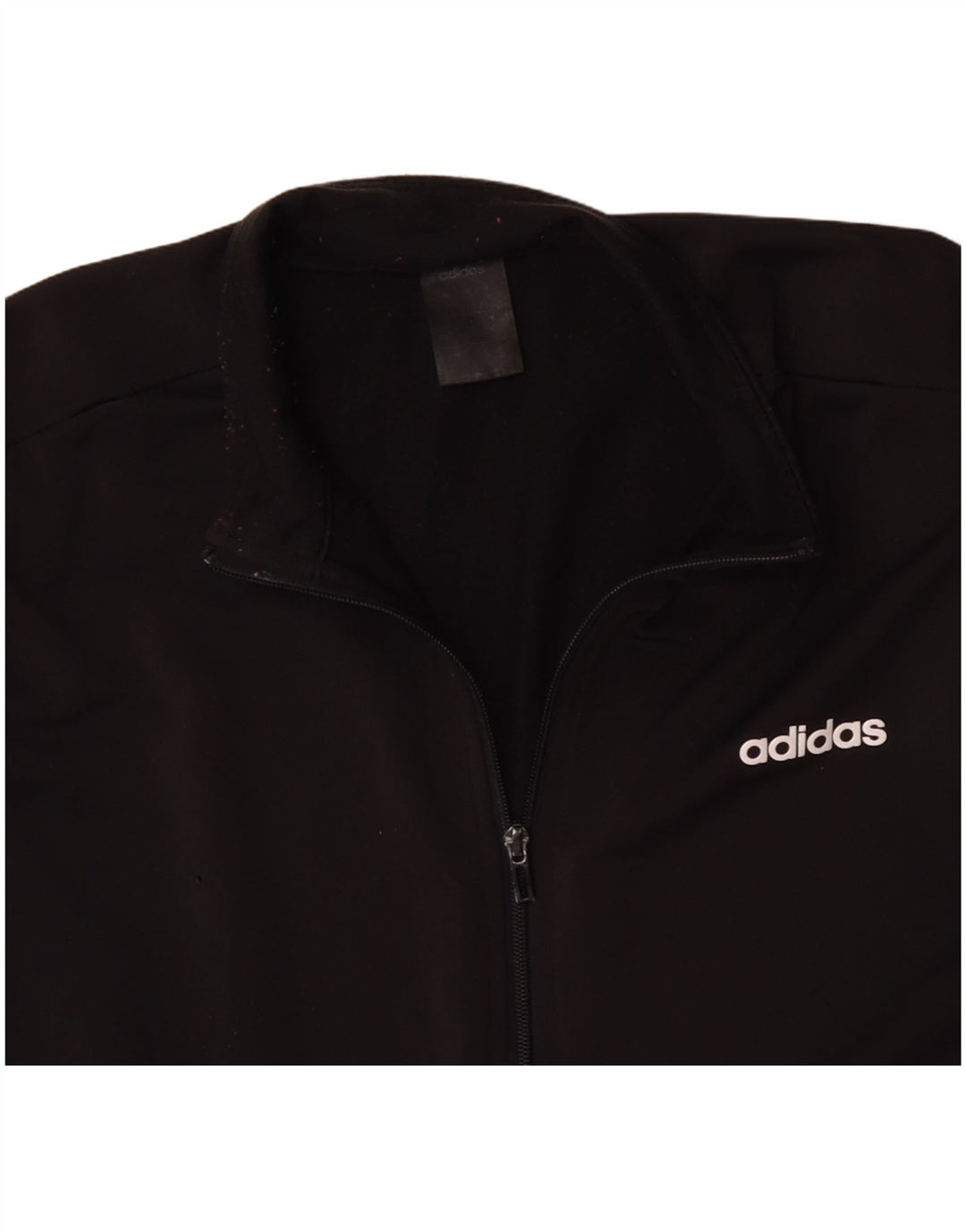 ADIDAS Træningsdragt til mænd, topjakke, stor sort polyester