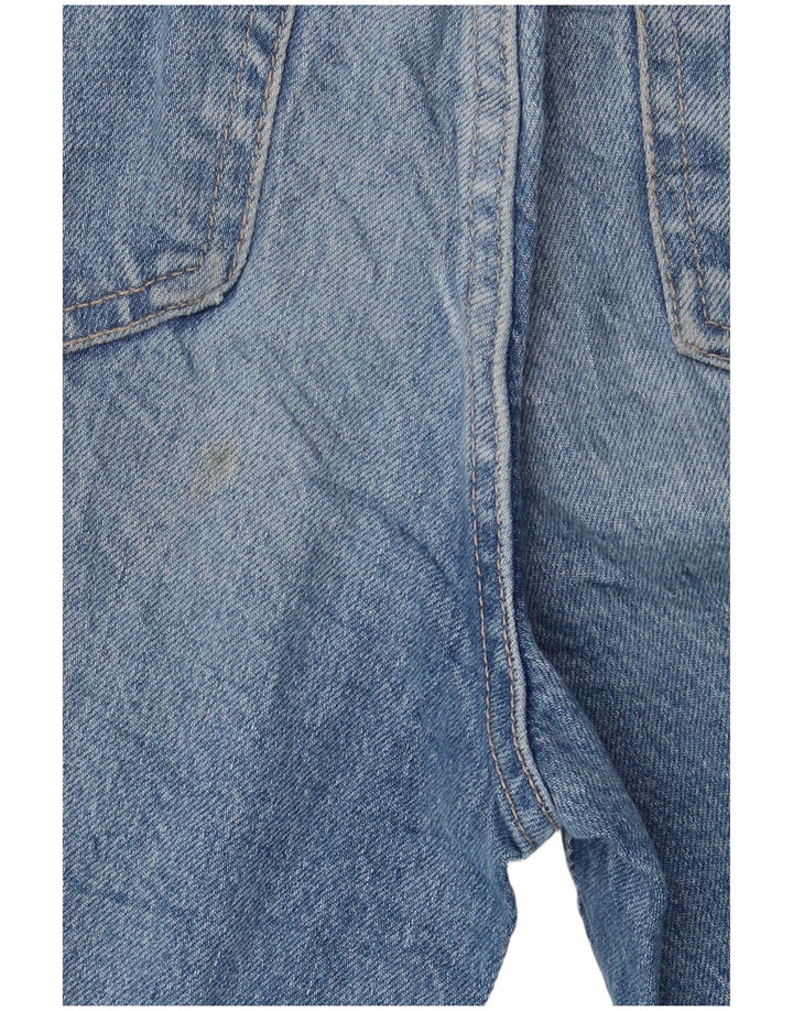 Zara Dame Straight Jeans EU 40 Medium W30 L31 Blå