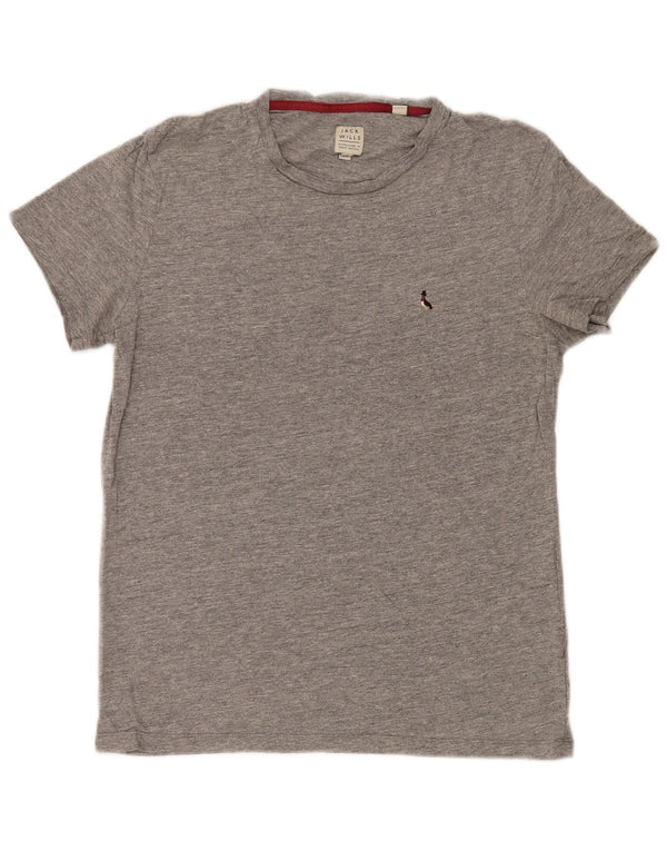 Jack Wills T-Shirt Homme Top 2XS Gris Moucheté Coton