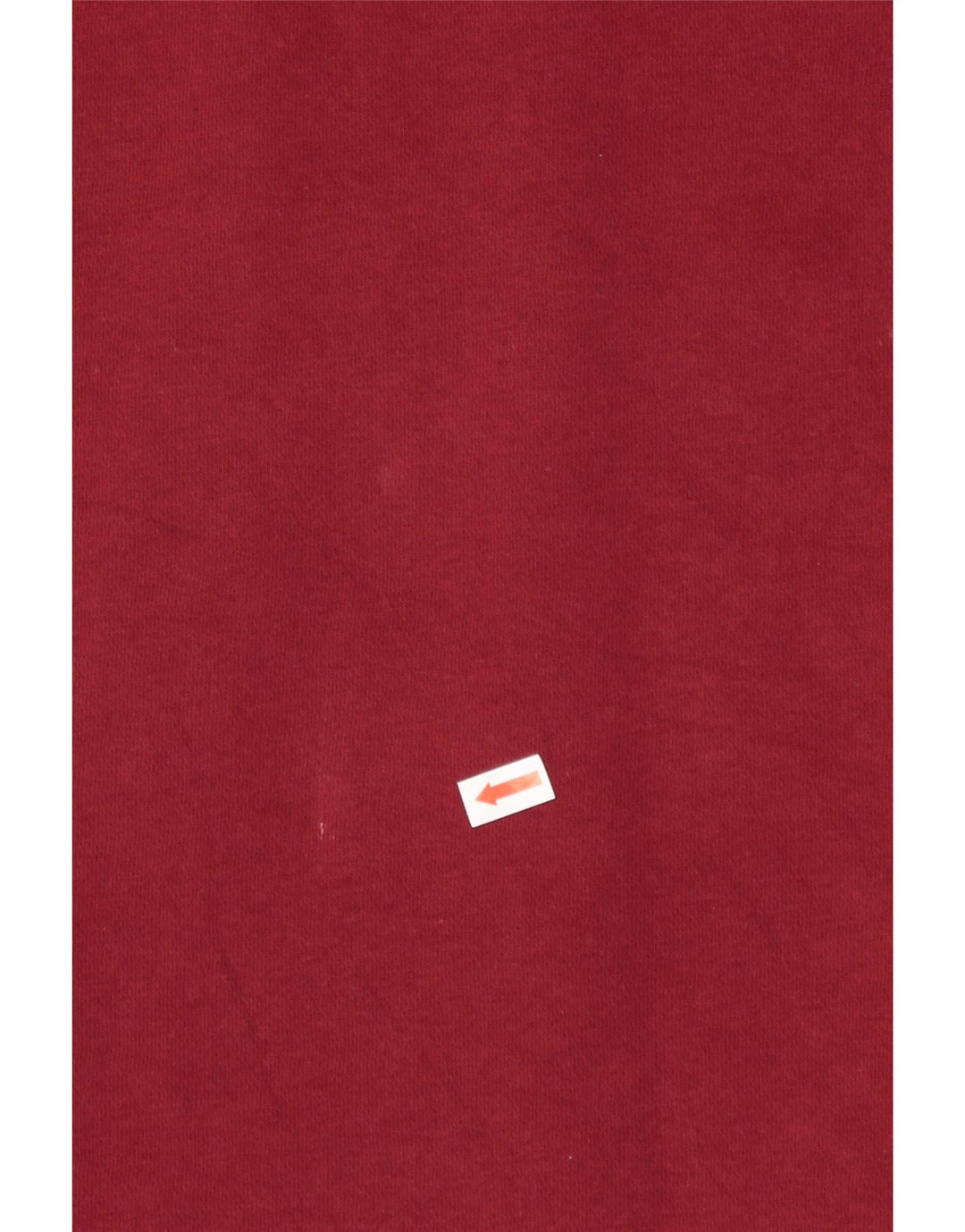 CALVIN KLEIN Mens Zip Neck Sweatshirt Jumper Medium Burgundy Colourblock Vintage Calvin Klein and Second-Hand Calvin Klein from Messina Hembry 