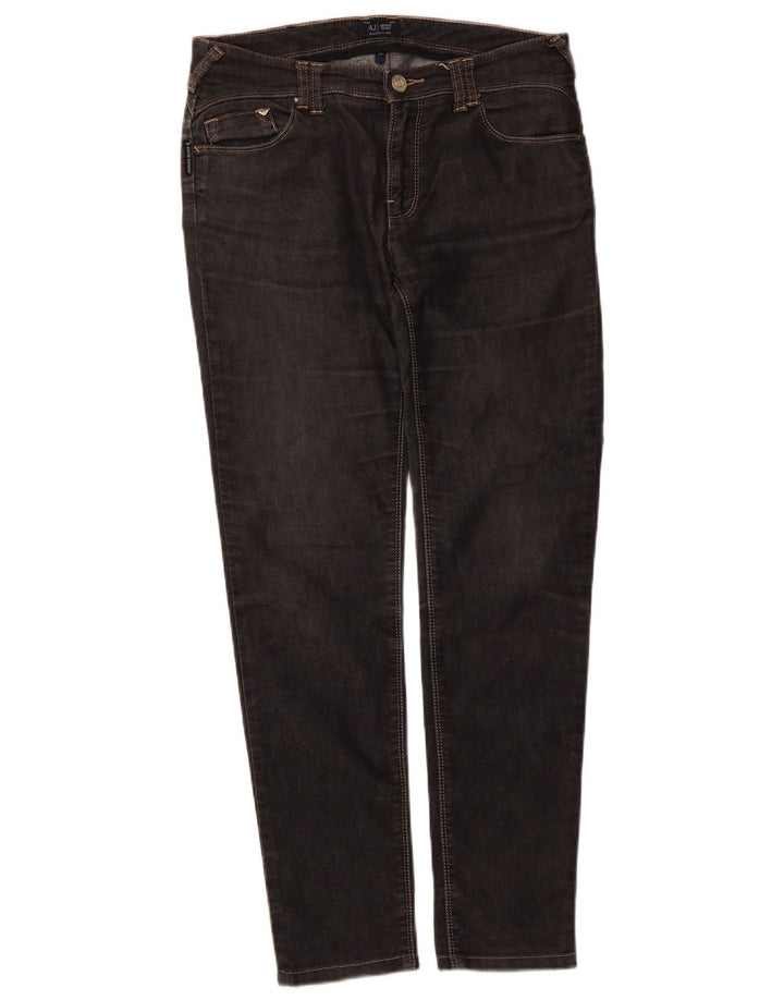 Armani Womens Slim Jeans W29 L28 Black