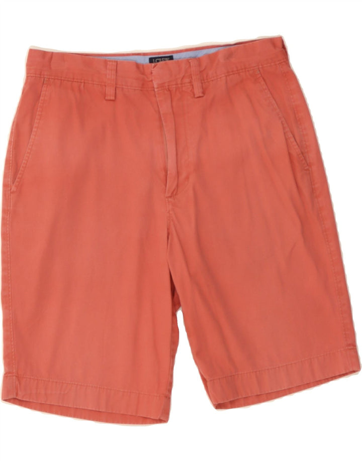 J. CREW Mens Gramercy Chino Shorts W29 Medium Orange Cotton Vintage J. Crew and Second-Hand J. Crew from Messina Hembry 
