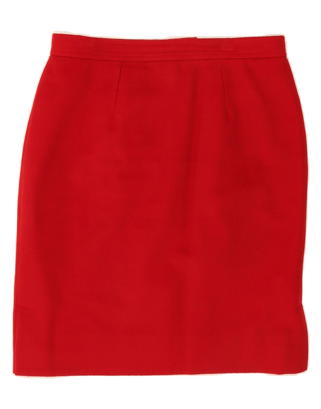 VINTAGE Womens Pencil Skirt W30 Medium Red Vintage Vintage and Second-Hand Vintage from Messina Hembry 