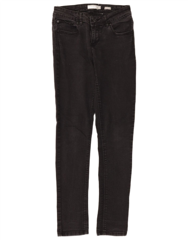 Bench Womens Skinny Jeans W27 L32 Black Cotton