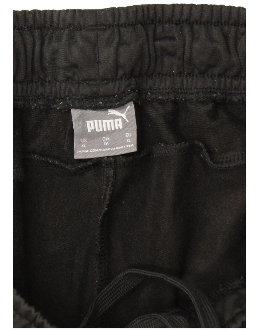 Puma Mens Tracksuit Trousers Joggers XL Black Polyester