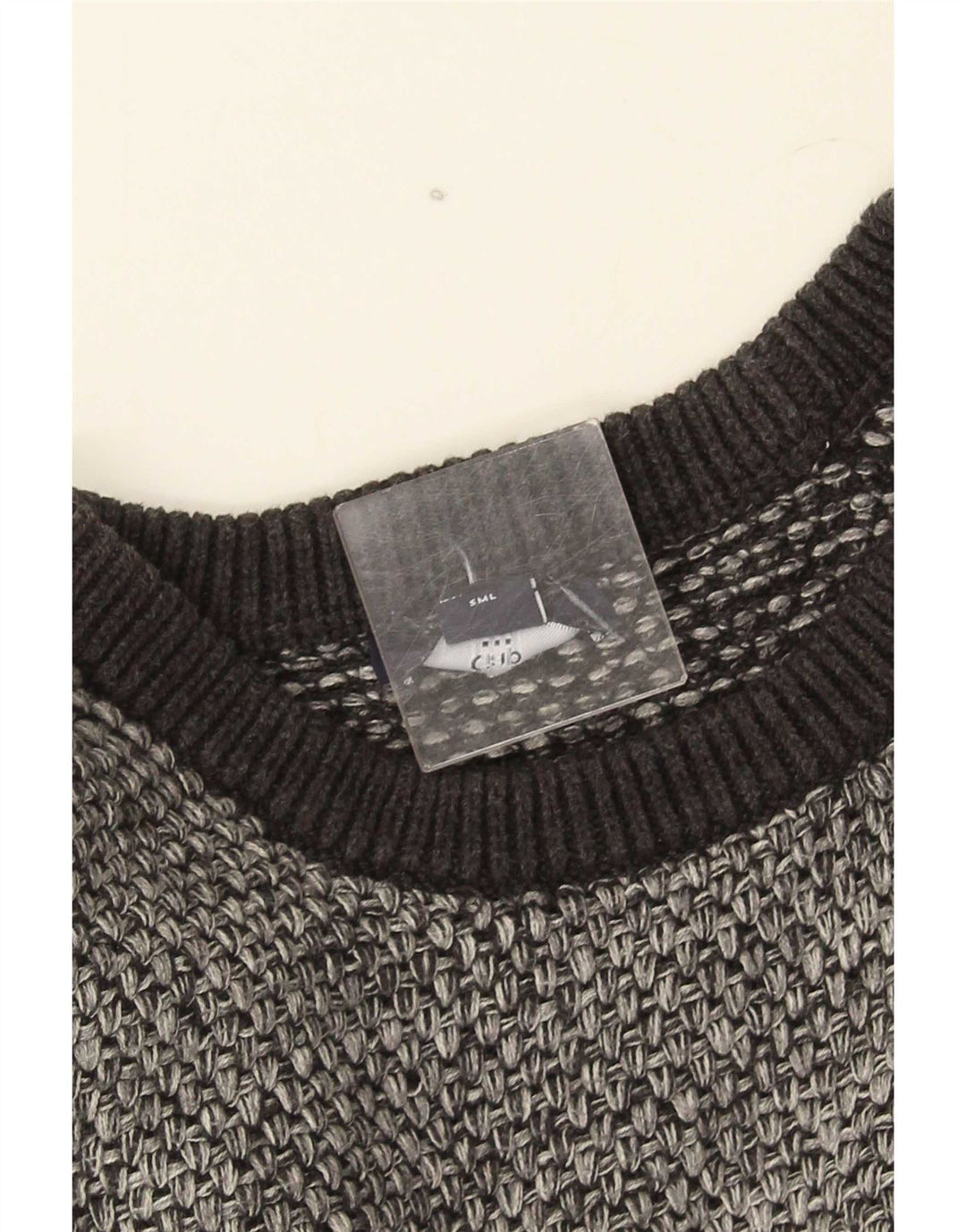 Gap Jersey De Cuello Redondo Para Hombre Jersey Pequeño Gris Moteado