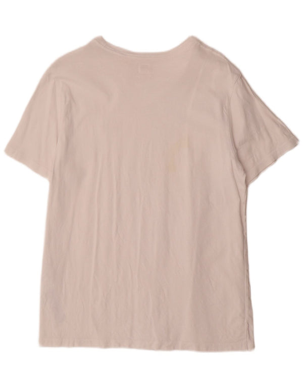T-shirt standard da uomo Levi's Top grande in cotone bianco