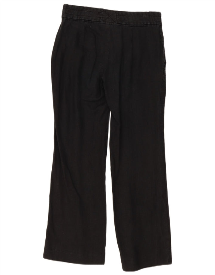 Zara Womens Bootcut Casual Trousers Small W26 L30 Black