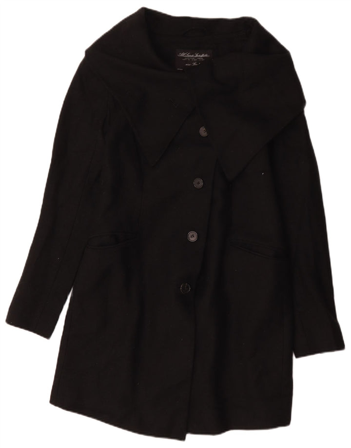 Soprabito da donna All Saints UK 12 lana nera media