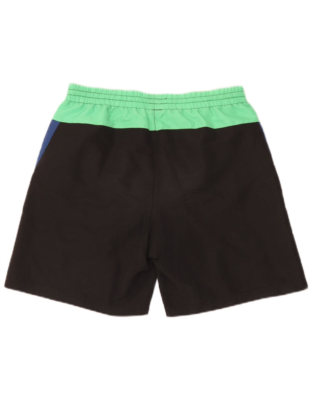 Kappa Mens Swimming Shorts Medium Black Colourblock Polyester